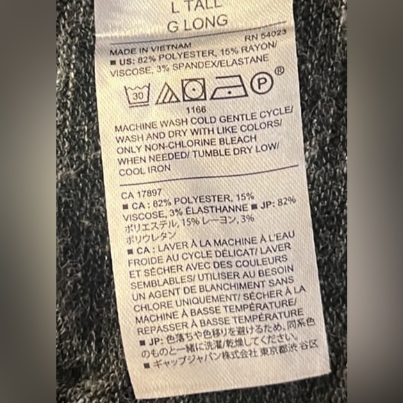 Banana Republic Viscose Spandex Blend Turtleneck Dress, Sz. L. - Picture 7 of 8